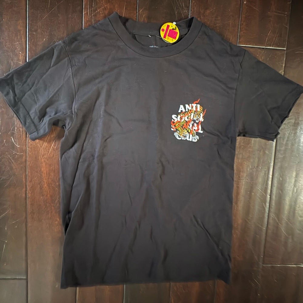 Anti Social Social Club “Tiger Blood” Black T-Shirt